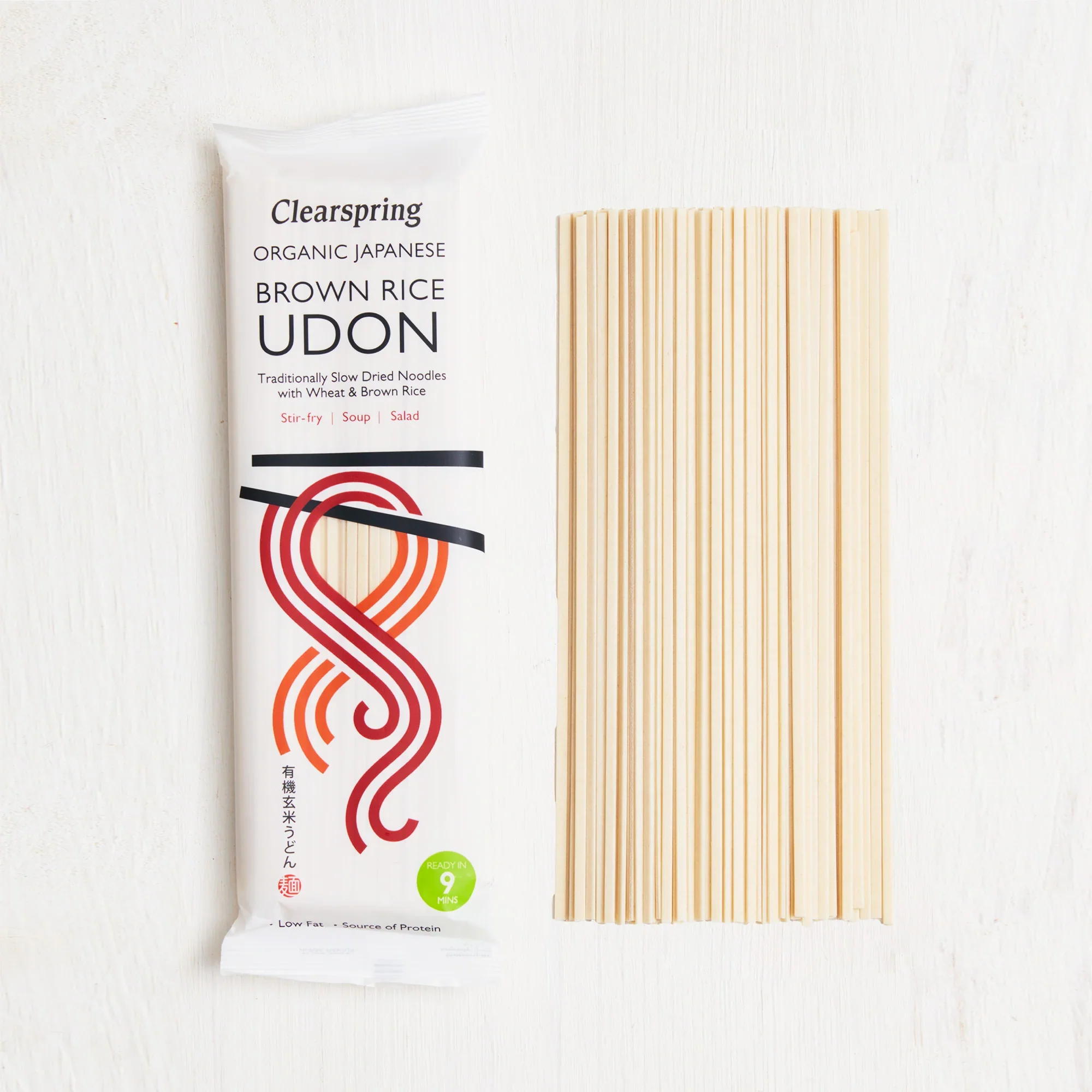 Clearspring Organic Japanese Brown Rice Udon Noodles - Image 3