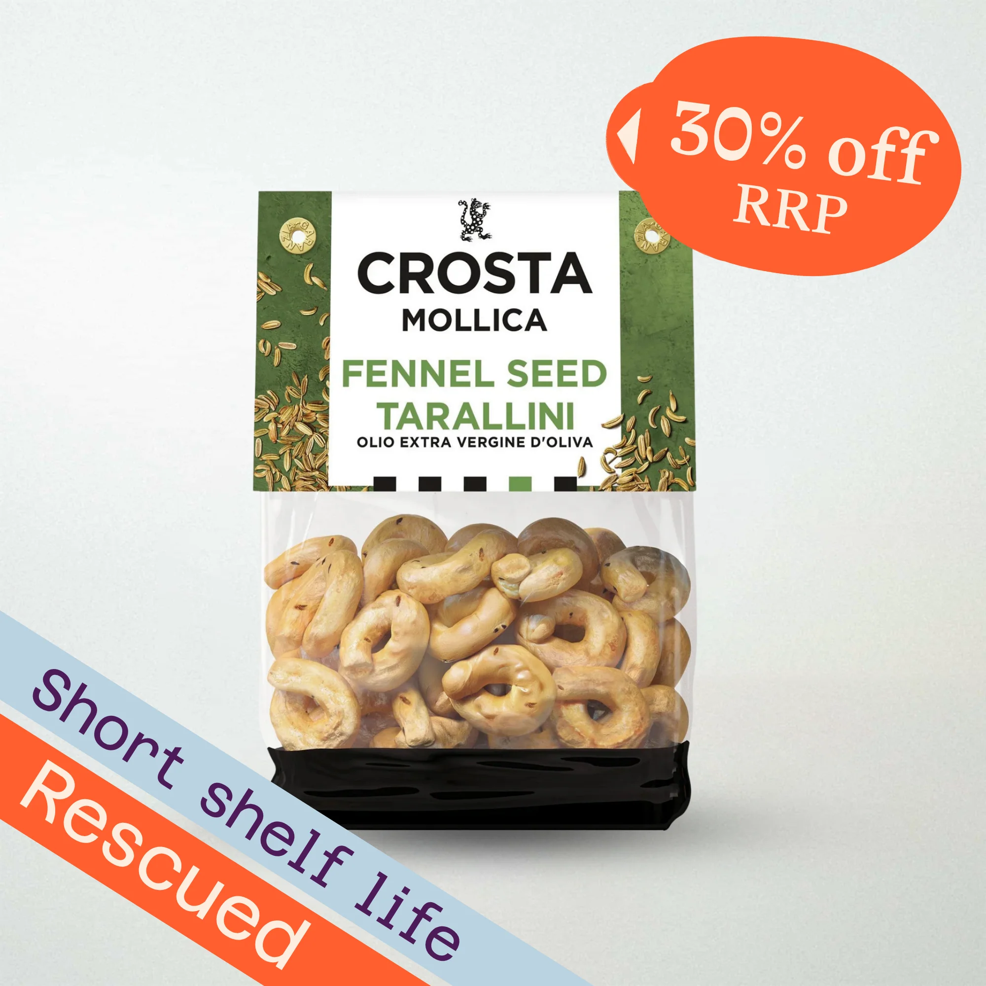 Crosta Mollica Fennel Seed Tarallini