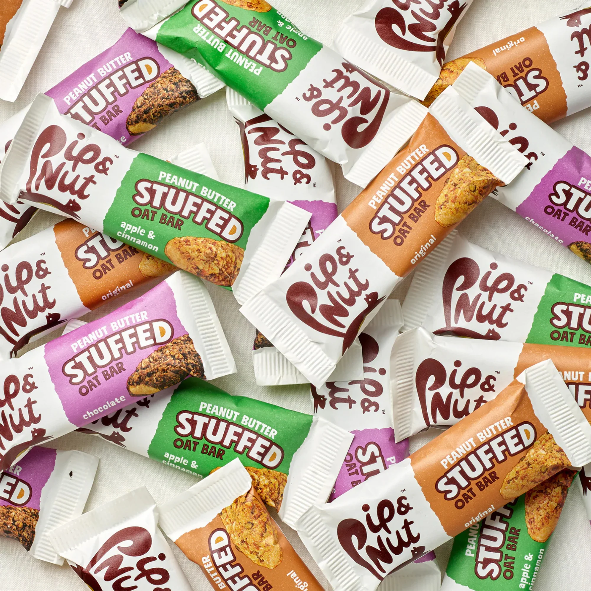 Pip & Nut Peanut Butter Stuffed Oat Bar Variety Multipack - Image 3